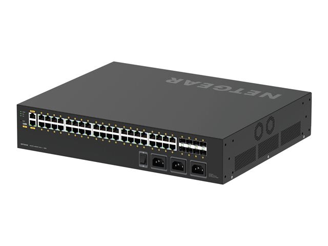 NETGEAR AV Line M4250-40G8XF-PoE++ 40x1G Ultra90 PoE++ 802.3bt 2880W and 8xSFP+ Managed Switch
