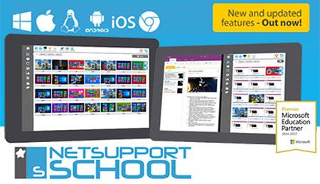 Software for managing work in the classroom Netsupport school NSS ver.15 + support for 3 years.