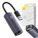 Network adapter Baseus Lite Series USB to RJ45 1000Mbps (grey) - Adapters connectors and converters<<<IT