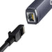 Network adapter Baseus Lite Series USB to RJ45 1000Mbps (grey) - Adapters connectors and converters<<<IT
