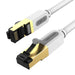 Network Cable CAT7 SFTP Vention ICDHD RJ45 Ethernet 10Gbps 0.5m Gray - Network cables<<<Cables<<<IT