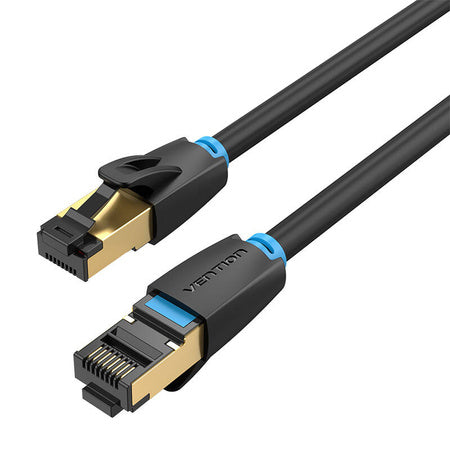 Network Cable CAT8 SFTP Vention IKABK RJ45 Ethernet 40Gbps 8m Black - Network cables<<<Cables<<<IT