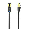 Network Cable CAT8 SFTP Vention IKABL RJ45 Ethernet 40Gbps 10m Black - Network cables<<<Cables<<<IT