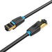 Network Cable CAT8 SFTP Vention IKABN RJ45 Ethernet 40Gbps 15m Black - Network cables<<<Cables<<<IT