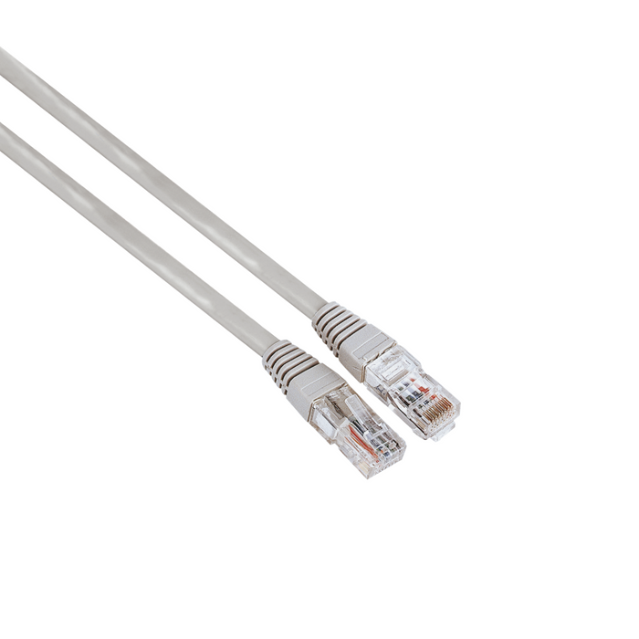 Network cable HAMA CAT 5e UTP RJ-45 - RJ-45 1.5 m Gray bulk packaging - Мрежови