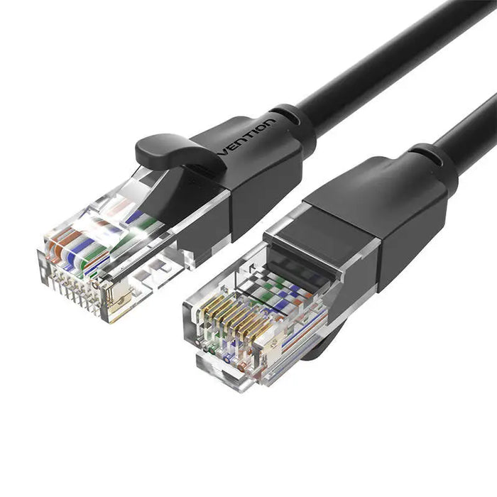 Network Cable UTP CAT6 Vention IBEBJ RJ45 Ethernet 1000Mbps 5m (black) - Network cables<<<Cables<<<IT