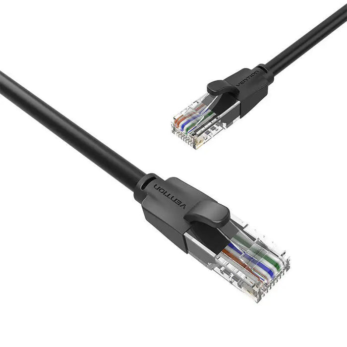Network Cable UTP CAT6 Vention IBEBK RJ45 Ethernet 1000Mbps 8m (black) - Network cables<<<Cables<<<IT