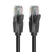 Network Cable UTP CAT6 Vention IBEBK RJ45 Ethernet 1000Mbps 8m (black) - Network cables<<<Cables<<<IT