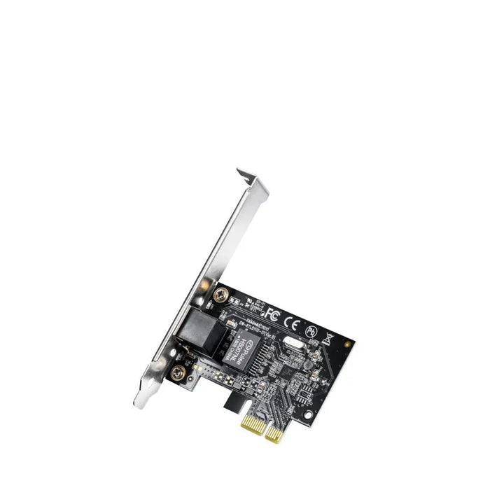 Network card Cudy PE10 PCIe 3-band 1 x 10/100/1000 Mbps - Мрежови карти<<<Мрежово оборудване<<<ValiAPI&&&Карти