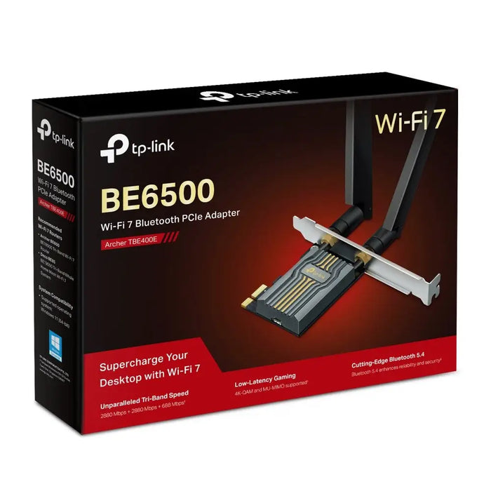 Network Card TP-Link Archer TBE400E - Wireless PCI Network CardKSI-BPC<<<Network cardsKSI<<<ActionPL&&&Компютър Мрежи и