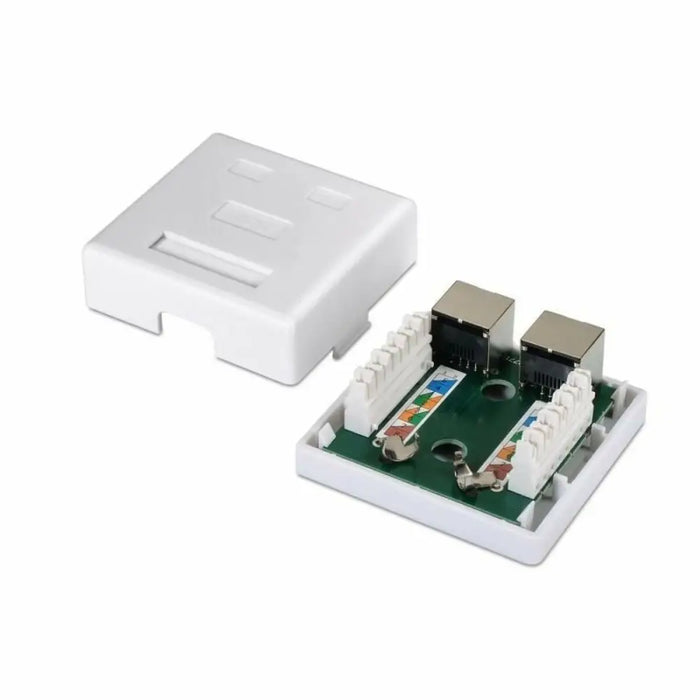 Network Connection Box Aisens A139-0304 White - Компютър Кабели и адаптери<<<Компютри| Електроника<<<BigBuy&&&Мрежови