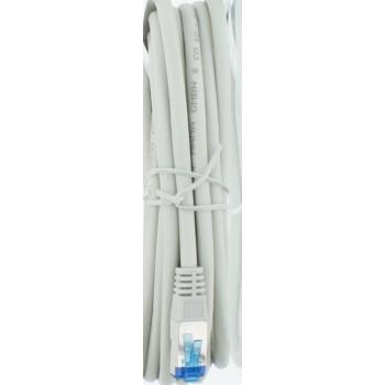 Network patch cable HAMA F/UTP CAT 6 RJ-45 - RJ-45 1Gbit/s 5.0 m Grey Bulk - Мрежови