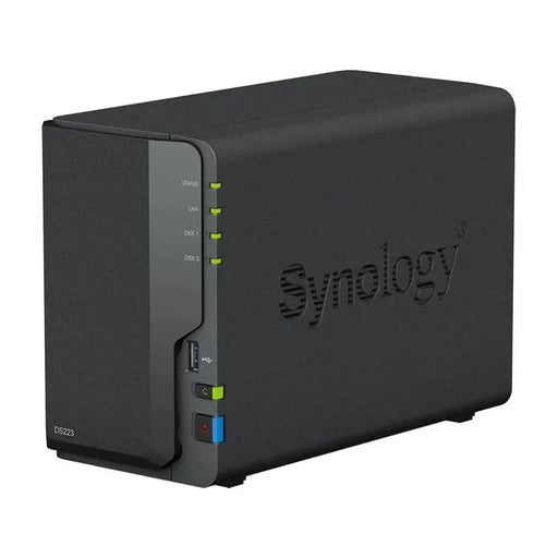 Network storage Synology DS223 For 2 disks 2GB Gigabit USB3.2 - Сторидж у-ва и консумативи<<<ValiAPI&&&Компютър Мрежи и
