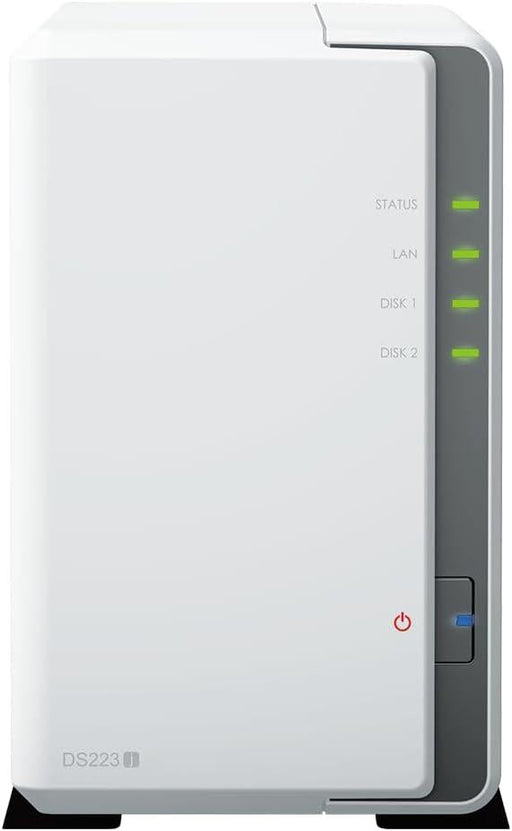Network storage Synology DS223j For 2 disks Realtek RTD1619B 4-core 1.7GHz 1 GB - Сторидж у-ва и