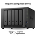 Network storage Synology NAS DS1525+ for 5 drives AMD Ryzen V1500B 8GB DDR4 SODIMM - Сторидж у-ва и