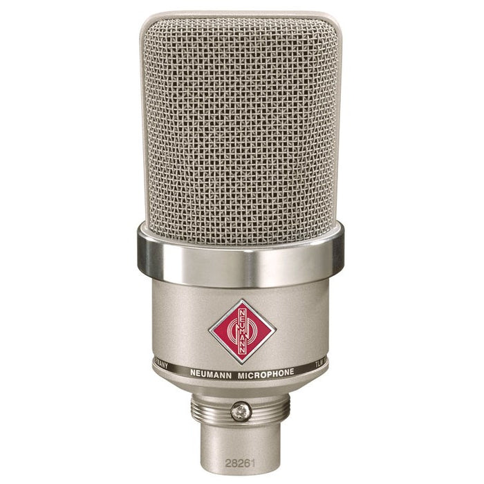 Neumann TLM 102 NI Studio-Set - large-diaphragm condenser microphone with shock mount, nickel