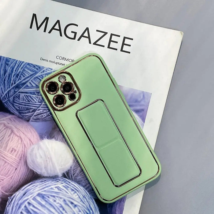 New Kickstand Case for iPhone 13 with stand green - Cell phone cases and covers<<<HurtelXML