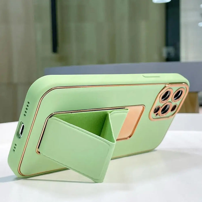 New Kickstand Case case for iPhone 13 with stand purple - Cell phone cases and covers<<<HurtelXML