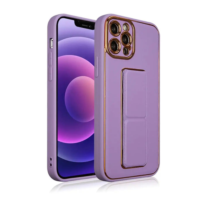 New Kickstand Case for Samsung Galaxy A13 with stand purple - Cell phone cases and covers<<<HurtelXML