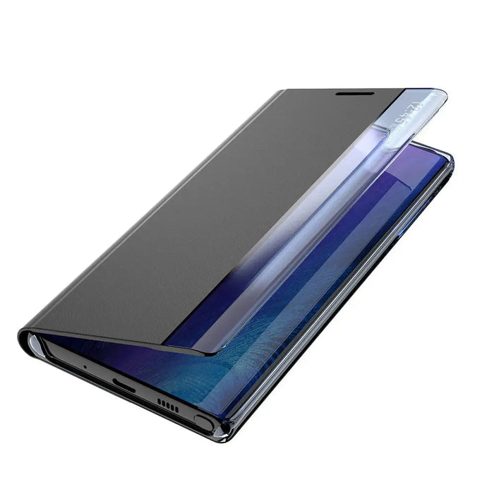 New Sleep Case for Samsung Galaxy A14 cover with flip stand blue - Cell phone cases and covers<<<HurtelXML