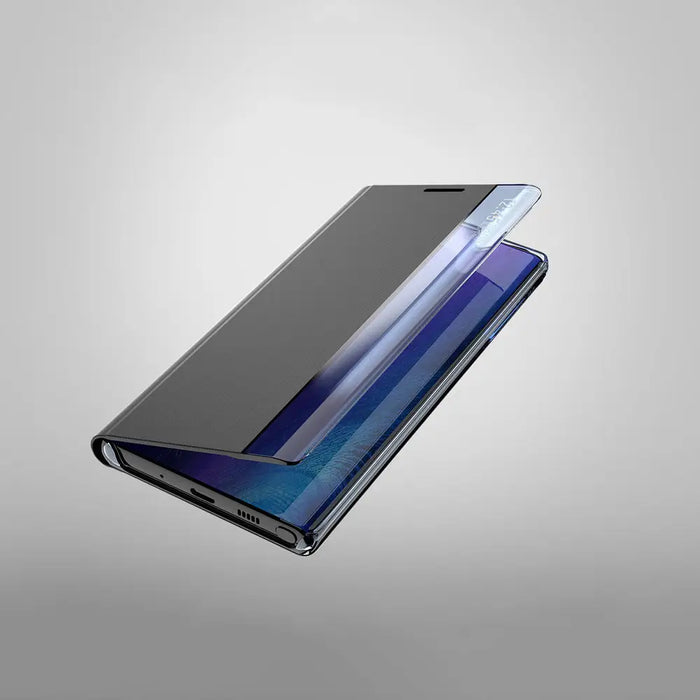 New Sleep Case for Samsung Galaxy A24 4G cover with flip stand black - Cell phone cases and covers<<<HurtelXML