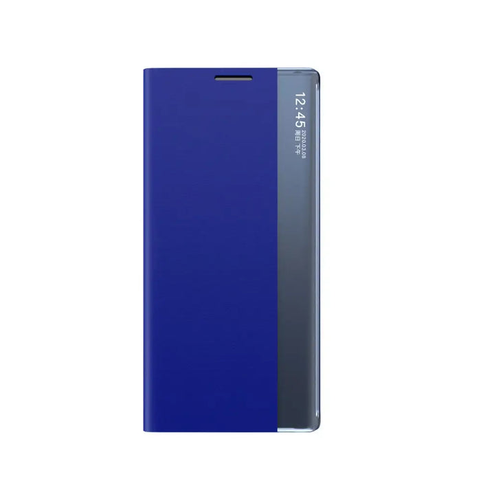 New Sleep Case for Samsung Galaxy A24 4G cover with flip stand blue - Cell phone cases and covers<<<HurtelXML