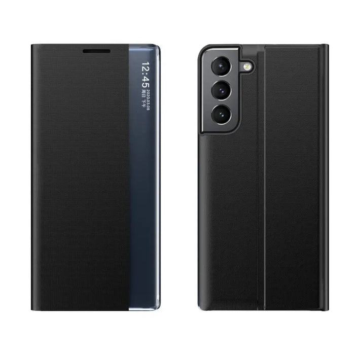 New Sleep Case for Samsung Galaxy A54 5G cover with flap stand black - Cell phone cases and covers<<<HurtelXML