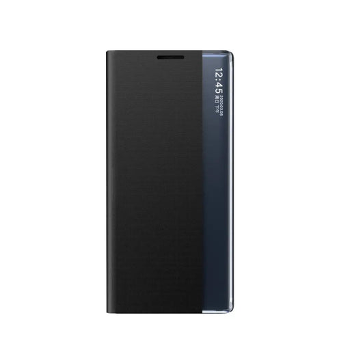 New Sleep Case for Samsung Galaxy S25 Cover with Flip and Stand - Black - Cell phone cases and covers<<<HurtelXML