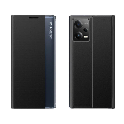 New Sleep Case case for Xiaomi Redmi Note 12 Pro+ cover with flip stand black - Cell phone cases and covers<<<HurtelXML