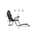 Next Level F-GT Lite iRacing Edition gaming chair - Геймърски столове<<<Геймърска периферия<<<ValiAPI