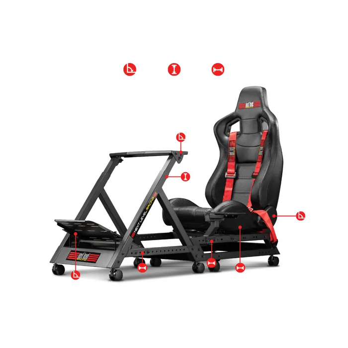 Next Level Racing Cockpit Racing Simulator GT Track Gaming Chair - Геймърски столове<<<Геймърска