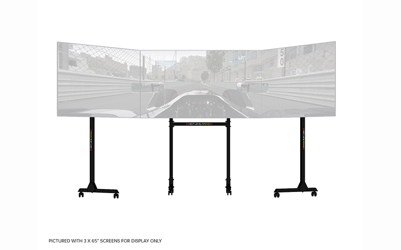 Next Level Racing Mobile Triple Monitor Stand