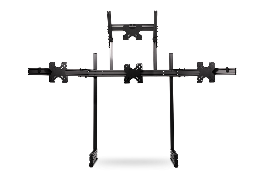 Monitor stand Next Level Racing Elite Freestanding Quad Monitor Stand Carbon Grey