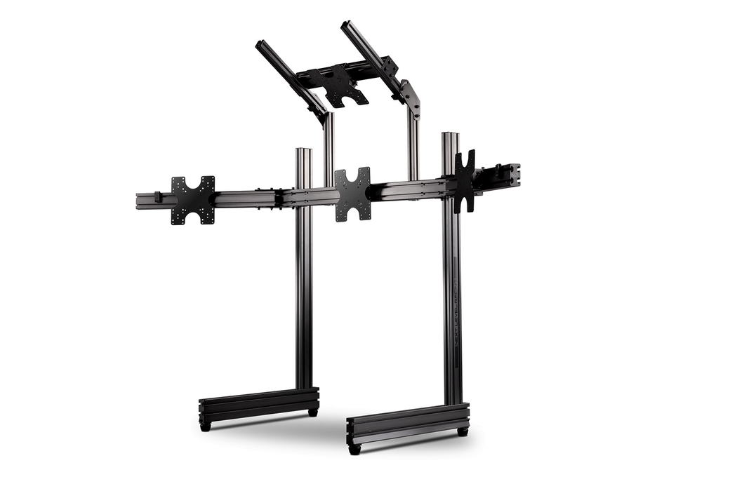 Monitor stand Next Level Racing Elite Freestanding Quad Monitor Stand Carbon Grey
