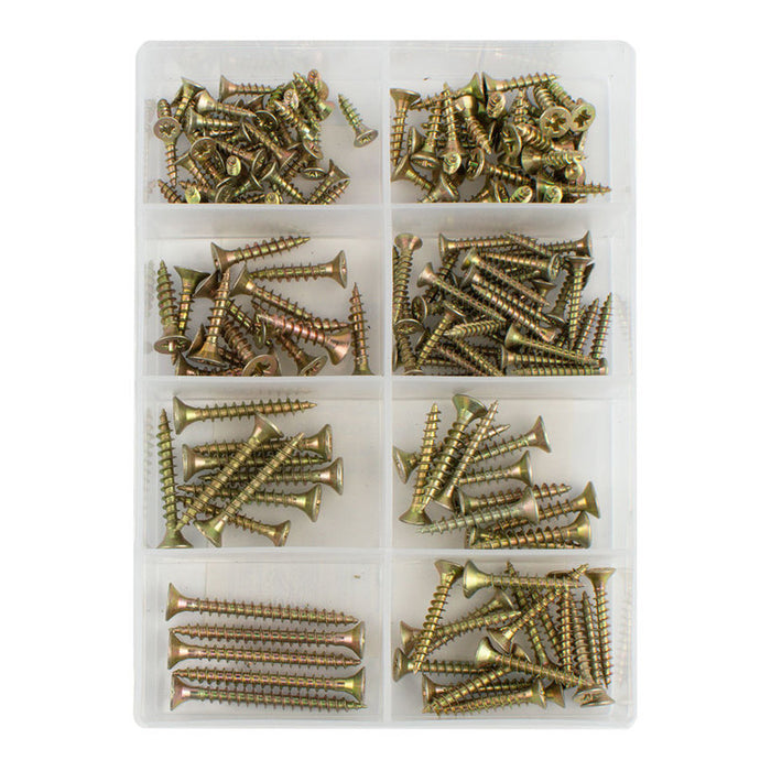 WOOD SCREW SET 160 PCS DIFFERENT SIZES NEXTOOL