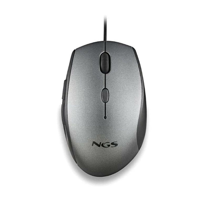 Mouse NGS MOTHGRAY Grey 1600 dpi