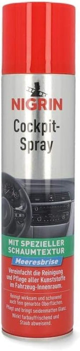 NIGRIN COCKPIT SPRAY SEA BREEZE 400ML Спрей за табло