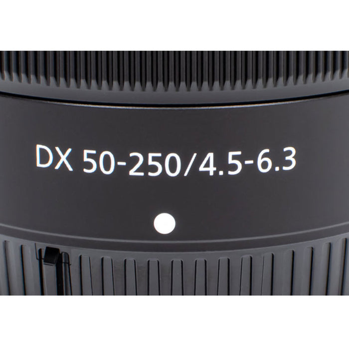 NIKON Z DX 50-250MM F4.5-6.3VR lens