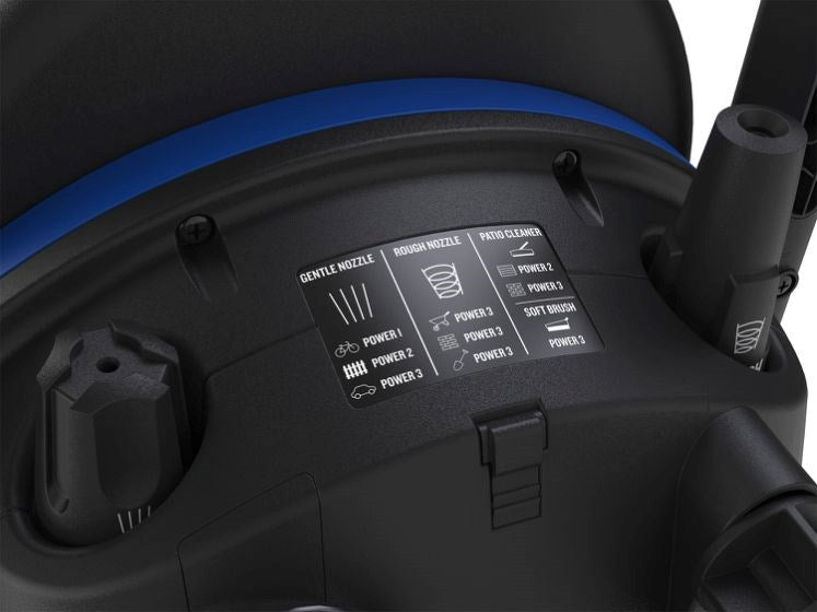 Nilfisk Core 140-8 PowerControl In-Hand PAD EU pressure washer Upright Electric 474 l/h 1800 W Blue