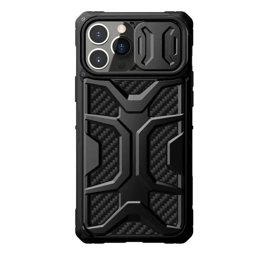 Nillkin Adventruer Case Case for iPhone 13 Pro Armored Cover with Camera Protector Black - Cell phone cases