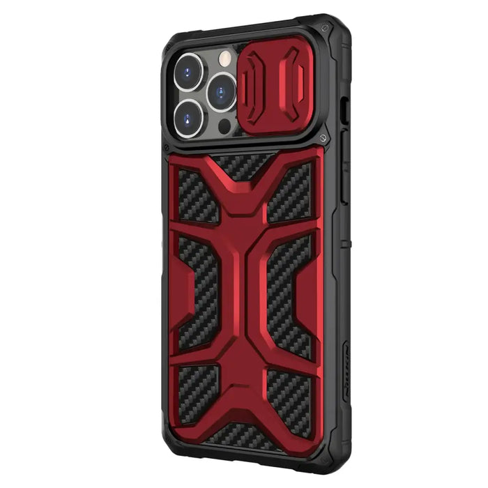 Nillkin Adventruer Case case for iPhone 13 Pro armored cover with camera cover red - Cell phone cases