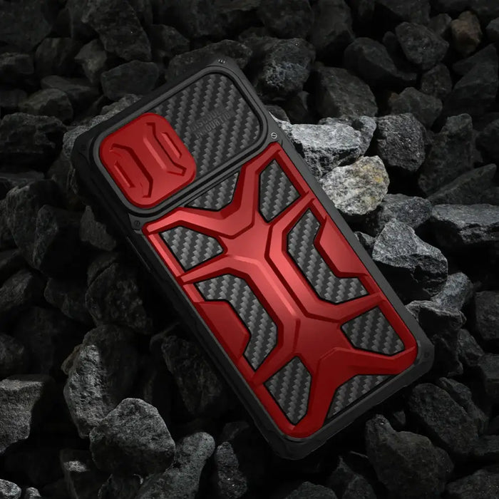 Nillkin Adventruer Case Case for iPhone 13 Pro Armored Cover with Camera Protector Black - Cell phone cases