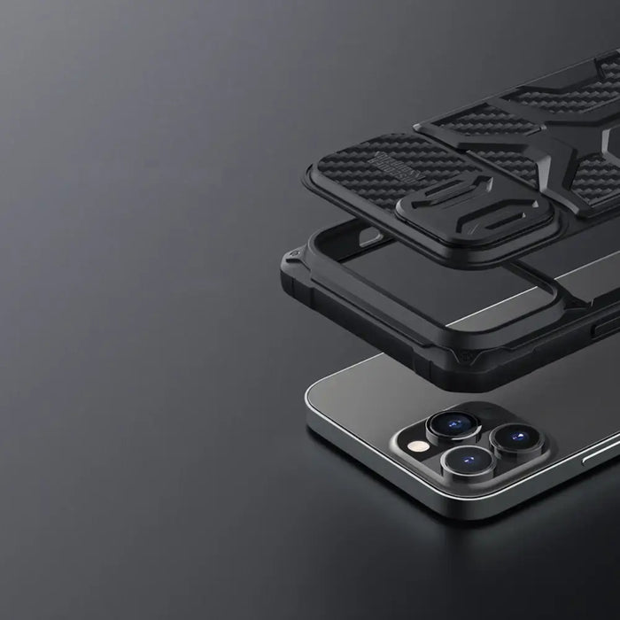 Nillkin Adventruer Case Case for iPhone 13 Pro Max Armored Cover with Camera Protector Blue - Cell phone cases