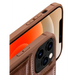 Nillkin Aoge Leather Case flexible armored genuine leather case with pocket for iPhone 12 mini brown - Cell phone cases
