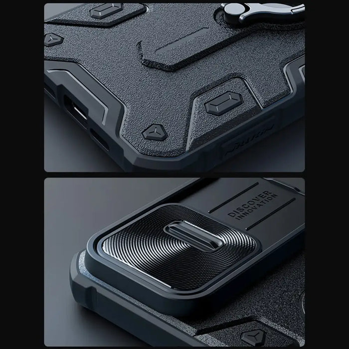 Nillkin CamShield Armor Case for iPhone 15 Pro Max - Black - Cell phone cases and covers<<<HurtelXML
