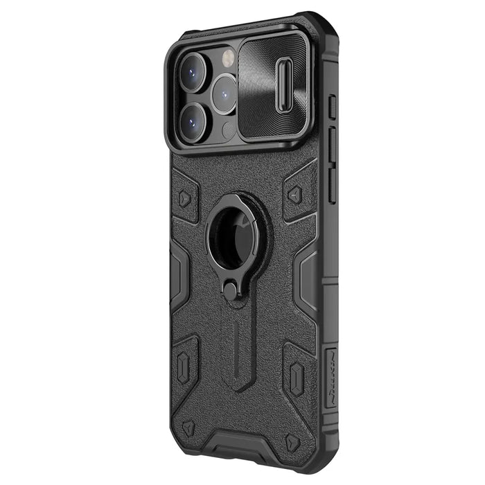 Nillkin CamShield Armor Case for iPhone 15 Pro Max - Black - Cell phone cases and covers<<<HurtelXML