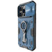 Nillkin CamShield Armor Pro Magnetic Case iPhone 14 Pro Magnetic MagSafe Cover with Camera Protector Blue - Cell phone