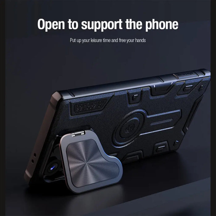 Nillkin CamShield Armor Prop Case for Samsung Galaxy S24 Ultra - black - Cell phone cases and covers<<<HurtelXML