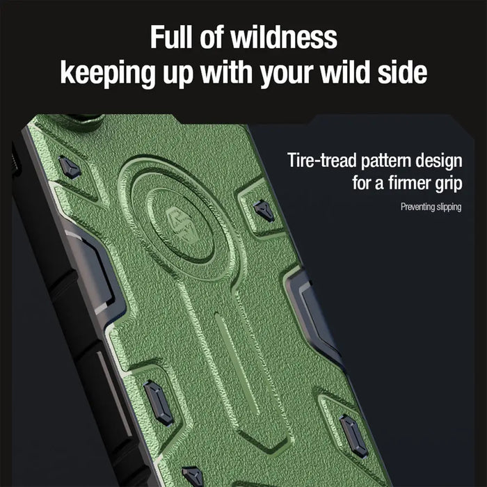 Nillkin CamShield Armor Prop Case for Samsung Galaxy S24 Ultra - black - Cell phone cases and covers<<<HurtelXML