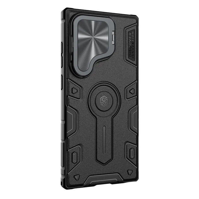 Nillkin CamShield Armor Prop Case for Samsung Galaxy S24 Ultra - black - Cell phone cases and covers<<<HurtelXML